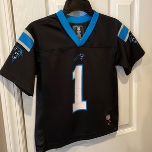 NFL Cam Newton #1 Panther Jersey (kids large Size 7)